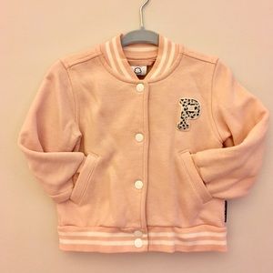 Polarn O. Pyret Girl Leatherman Pink Jacket